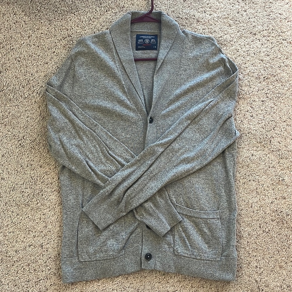 Gray sweater